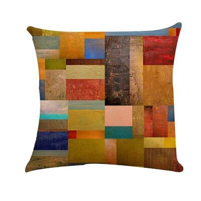 

〖Follure〗Pillow Case Linen Cushion Sofa Car Cushion Cover Home Decoration