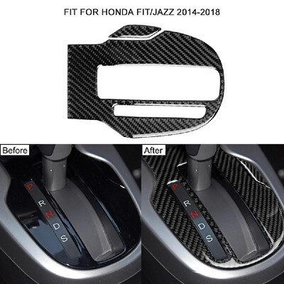 

Car Gear Panel Inner-frame Stickers Shift Knob Trim Fit for Honda FitJazz 2014-2018 Vehicle Protective Accessories
