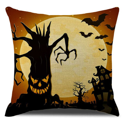 

〖Follure〗Halloween Pumpkin Pillow Cover Pillowcases Decorative Sofa Cushion Cover