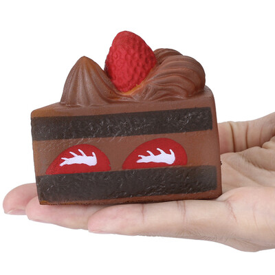 

Tailored Strawberry Cake Scented Squishies Slow Rising Kids Toy Stress Relief Toys Charm