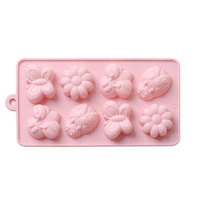 

Gobestart Silicone Shape Cake Cookie Chocolate Mould Ice Tray Mold Baking Tray 3D