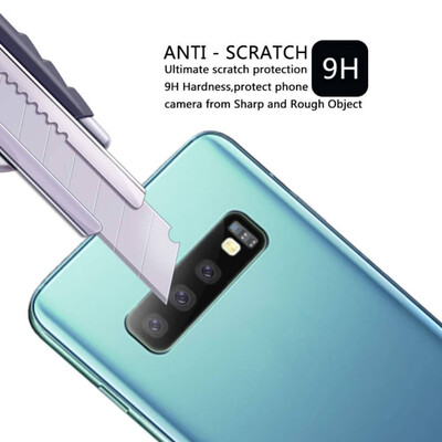 

Ultra-Thin 25D 9H Clear Camera Lens Screen Protector Anti Scratch Glass Lens Protector for Samsung Galaxy S10 S10 Plus S10E