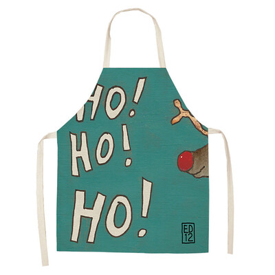 

Tailored Christmas Decoration Cotton&Linen Apron Kitchen Aprons Dinner Party A