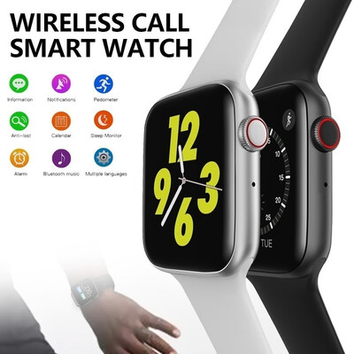 

2020 New Smart Watch Heart Rate Blood Oxygen Pressure Monitor Waterproof Sporty Smartwatch Fitness