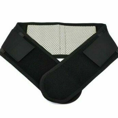 

Magnetic Back Support Brace Belt Lumbar Lower Waist Double Adjust Pain Relief
