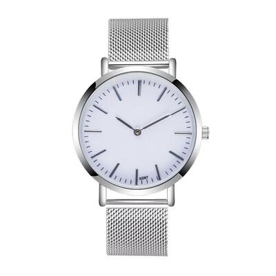 

〖Follure〗Mens Fashion Casual Alloy Steel Strap Analog Quartz Round Watch