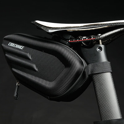 

Outdoor Bike Bicycle Seat Rear Hard Shell Saddle Bag Storag Waterproof