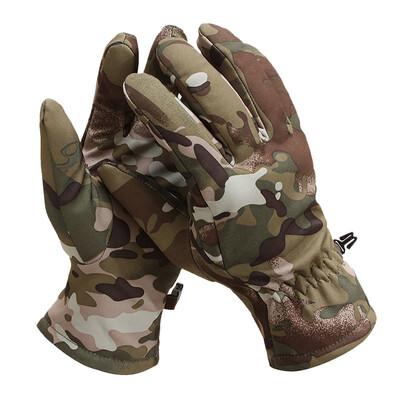 

Outdoor Cycling Gloves Winter Warm Soft Gloves Sunscreen Windproof Waterproof Touch Screen Gloves Winter Sports Texting Fleece Glo