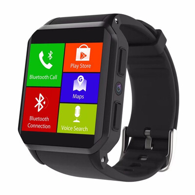 

RUIJIE KW06 IP68 Waterproof GPS Smart Watch Android 51 MTK6580 Heart Rate Monitor Bluetooth Smartwatch Support SIM Card Camera