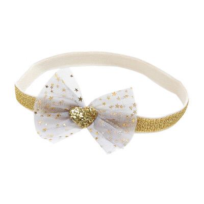 

Newborn Toddler Headband Children Cute Hair Accessories Baby Fashion Band Lace Pentagram Bow Girl Elastic Headwear