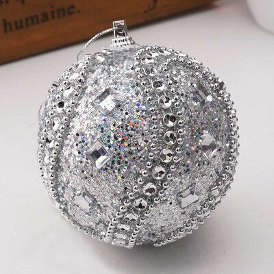 

Glitter Christmas Ball Baubles Balls Christmas Tree Decor