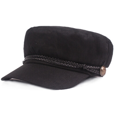 

Ladies Cotton Baker Boy Newsboy Cabbie Cap Elegant Visor Blend Berets Winter Warm Peaked Hats For Women