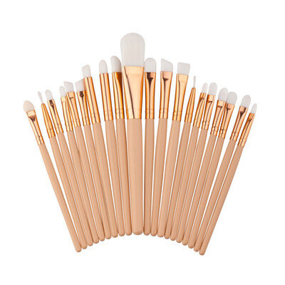 

20pcs Women Makeup Brushes Set Eye Shadow Blush Powder Foundation Make Up Brushes Cosmetics Kit