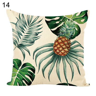 

Sparse Monstera Leaves Square Throw Pillow Case Cushion Cover Sofa Bed Car Decor