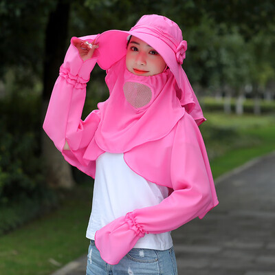 

Sunshade Cap Female Summer Bicycle Electric Bike Windbreak Sunscreen Cap Ultraviolet-proof Face-shading Tea-picking Cap