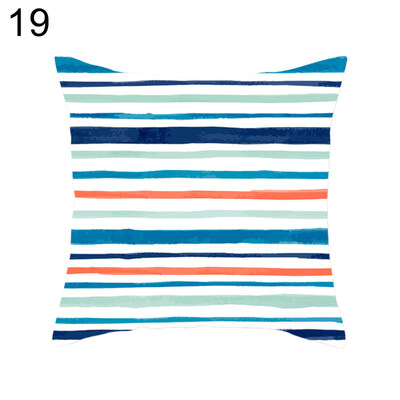 

Color Block Teardrop Triangle Geometric Pillow Case Cushion Cover Sofa Car Decor
