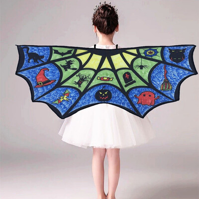 

Fairy Tale Princess Cosplay Costume Butterfly Wings Shawl Cape Stole Kids Boys Girls Scarf Wrap Accessories Girls Costumes Wings