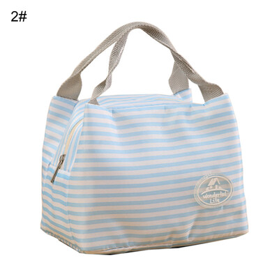 

Portable Handheld Cool Thermal Insulated Lunch Bento Bag Outdoor Storage Handbag