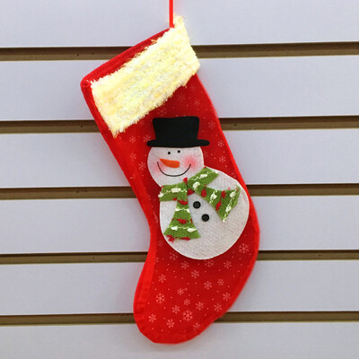 

Tailored Christmas Gift Candy Bag Merry Christmas Santa Claus Snowman Sock Decor A