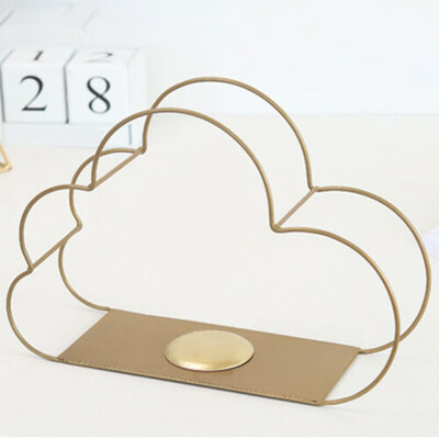 

Gobestart Cloud Shaped Wall Mounted Display Storage Shelf Organization Rack Home Decor