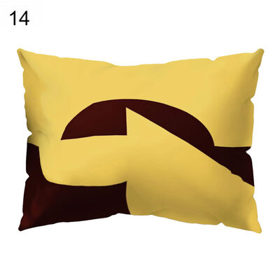 

Multicolor Geometric Pattern Throw Pillow Case Cushion Cover Home Office Decor