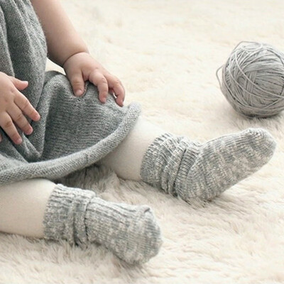 

Cute Baby Kids Toddlers Girls Knee High Socks Tights Leg Warmer Stockings Funny