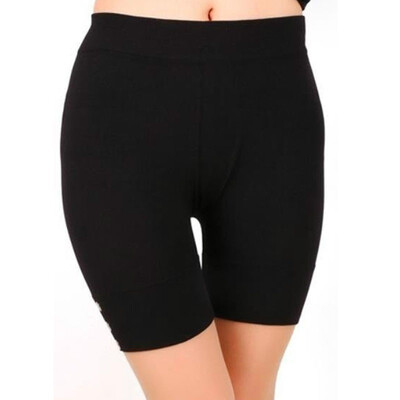 

Casual Solid Women Summer Leggings Slim Fitness High Stretch Short Leggings Female Short Trousers Sporting Leggings