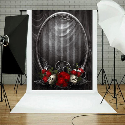 

Toponeto Halloween Backdrops Pumpkin Vinyl 3x5FT Lantern Background Photography Studio A