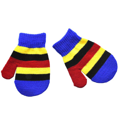 

New Winter Infant Baby Cute Multicolor Print Hot Girls Boys Winter Warm Gloves