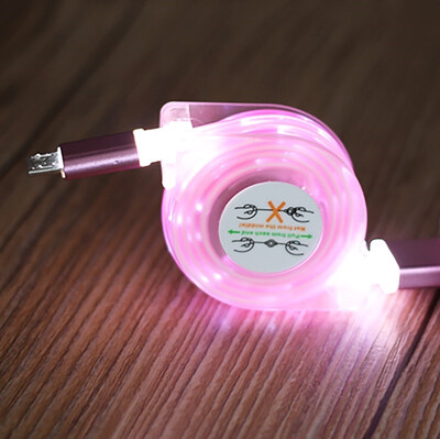 

New Style Micro Led Usb Date Line With Usb Charging Cable And Light Led For Android Mobile Phone