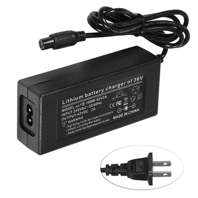 

42V 2A AC DC Power Adapter Battery Charger For Smart Balancing Scooter Cord
