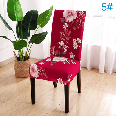

US Removable Stretch Chair Covers Slipcovers Dining Room Stool Seat Cover Decor
