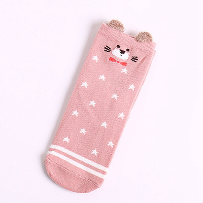 

Christmas SocksWomen Grils Unicorn Bear Cat Cartoon Socks Cotton Animal Tube Socks Stocking Christmas Socks