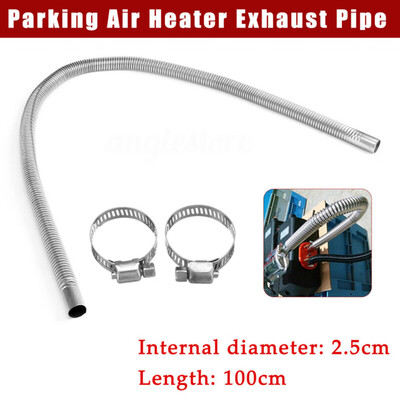 

3pcsset Car Exhaust Pipe Air Parking Heater Tank Diesel Gas Vent Stainless 1M