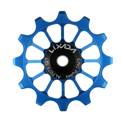 

Lixada Bicycle Rear Derailleur Pulley 12T MTB Road Bike Rear Derailleur Pulley Roller Bearing Jockey Wheel Bicycle Parts