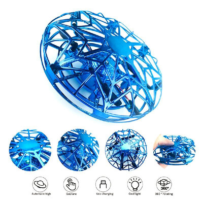 

ZYS UFO 360° Rotatable Air Vehicle Flying Helicopter Toy with Attractive Light Design Remote Control Sensitive Infrared Induction