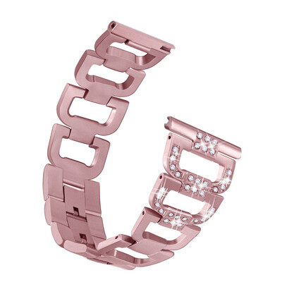 

〖Follure〗Replacement Metal Crystal Watch Strap Wrist Band For Samsung Galaxy Watch 46mm