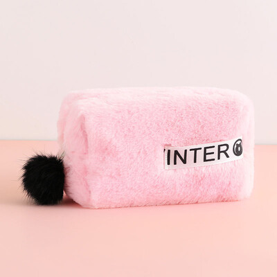 

Cute Plush Makeup Bag Girls Pencil Case Stationery Pencil Case School Supplie