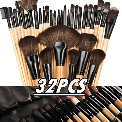 

2020 NEW 32PCS Professional Soft Makeup Brushes Set Complete Cosmetic Brush Collection