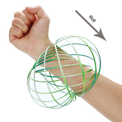 

Tailored Magic Flow Rings Energy Kinetic Spring Toy Sensory Interactive Novelty Cool Toys