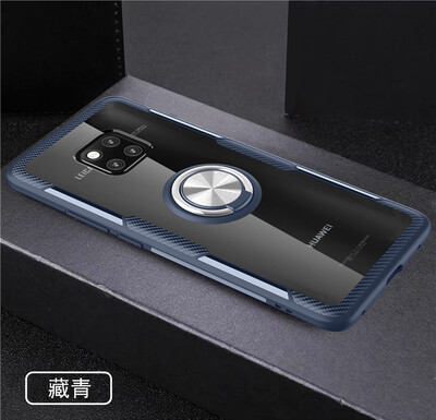 

Back Cover For Huawei Mate 20 Pro Case Car Holder Stand PC TPU Ring Suction Scratchproof Bracket Made in Germany