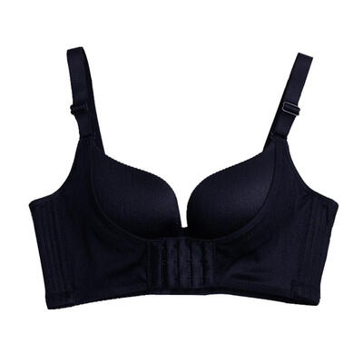 

Women sexy no trace front buckle no steel ring thickening adjustable gathered bra