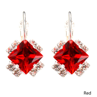 

New Women Fashion Hot Personality Shiny Earrings Korean Fashion Diamond Crystal Earrings