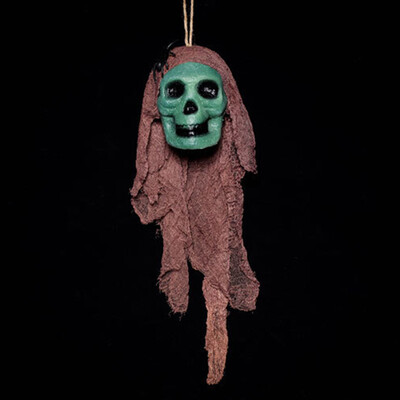 

Horror Halloween Simulation Bleeding Head Cemetery Foam Mesh fabric Hanging Ornament Halloween Party Decor