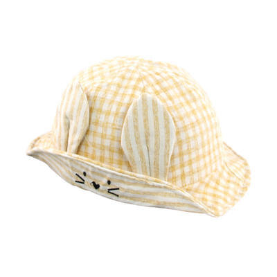 

Fashion Ears Girl Hats Baby Hats Cute Rabbits Hat Boys Cap Children Sun Summer Cap Kids Solid Beach Caps