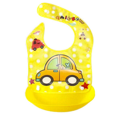 

Cartoon Waterproof Bib Feeding Stereo Pick Rice Pocket Baby Boy Girl Aprons