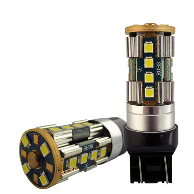 

2Pcs White 3000 Lumens 7743 3030 20SMD LED Light Bulb 6000K Bulb Replacement for Backup Reverse Lights