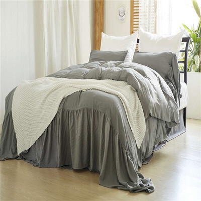 

NeillieN Home Textile Bedding three-piece wash Kit Pillow Cover Bedding Cover American Dimension CoverThree sets of bedding