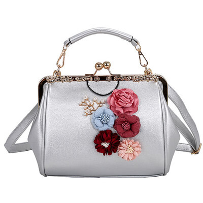 

Women Girls New Personality Fashion Messenger Bag Follower Decoration Clip Bag Cute Shoulder Bag Handbag
