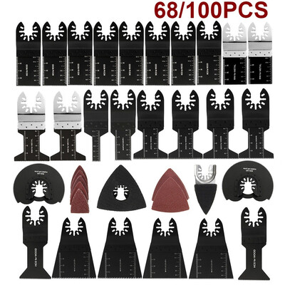 

68100PCS for Fein Multimaster Dewalt Makita Bosch Oscillating Saw Blades Multimaster Rotary Tool Bit